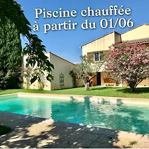  Villa Jardins De La Sorguette - De Campagne Climatisée - Piscine&jaccuzy
